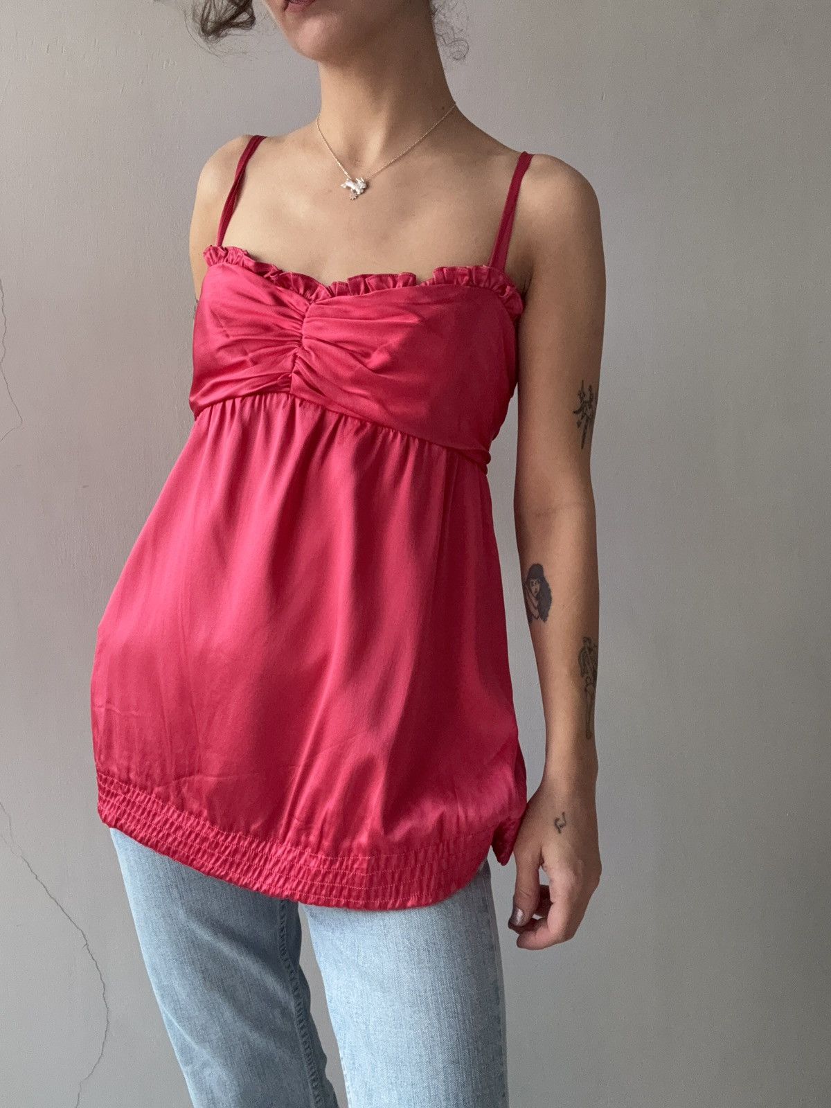 Vintage Fabrika silk blouse Size M / US 6-8 / IT 42-44 - 2 Thumbnail