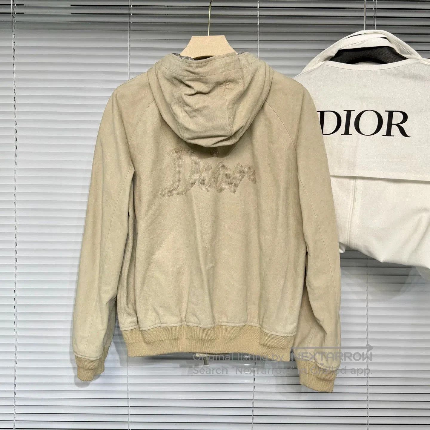 Dior DIOR Leather Jacket with Logo Details. Size US M / EU 48-50 / 2 - 2 Thumbnail