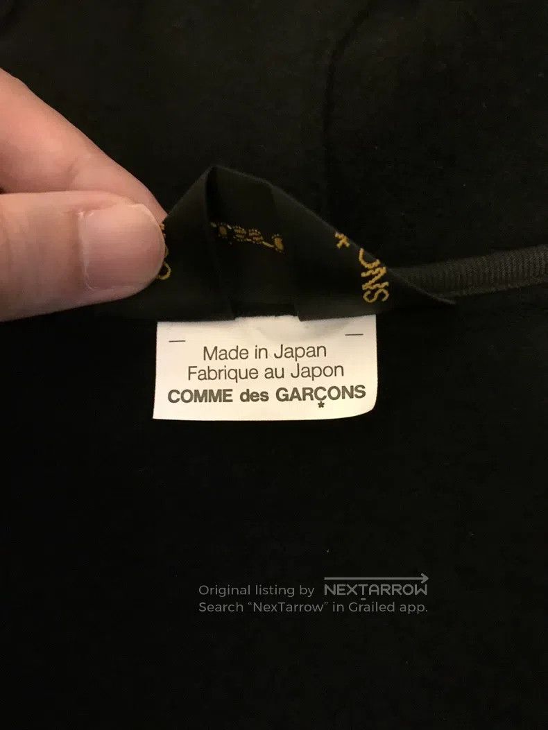 Comme des Garcons Comme Des Garcons Bat-winged cloak coat, zipper design, wo Size S / US 4 / IT 40 - 3 Thumbnail
