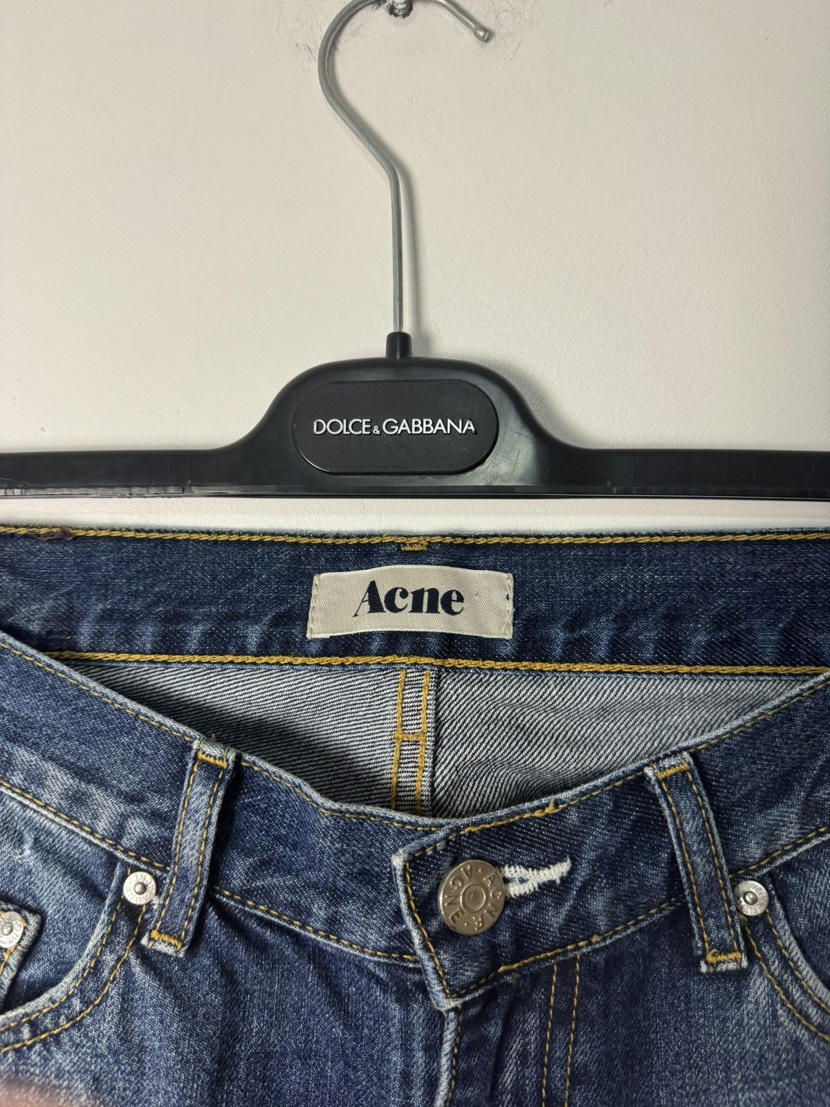 Acne Studios Vintage Acne Studios Mic Basic Blue Jeans Washed Size US 32 / EU 48 - 8 Thumbnail