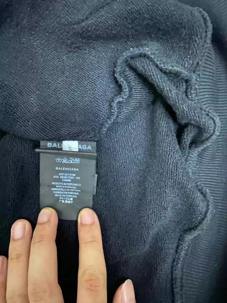 Balenciaga Balenciaga Small Logo Zipper Hoodie -2507 Size US S / EU 44-46 / 1 - 6 Thumbnail