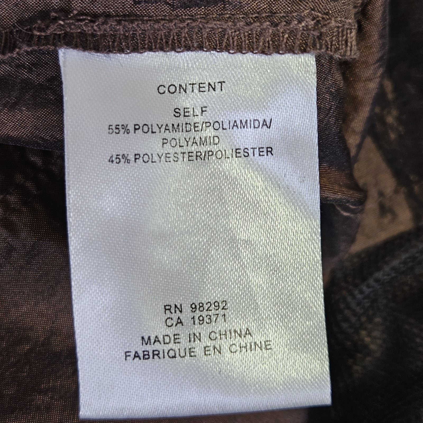 Tibi TIBI Crispy Nylon Felix Jogger Metallic Brown Oversize Baggy Size 27" / US 4 / IT 40 - 12 Thumbnail