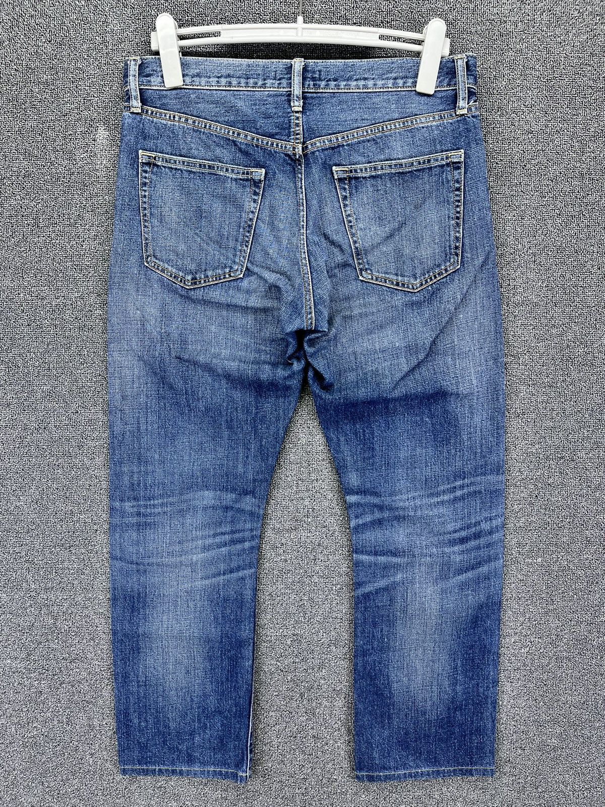 Japanese Brand Vintage Uniqlo Regular Fit Jeans Selvedge Redline Denim Pant Size US 32 / EU 48 - 4 Thumbnail