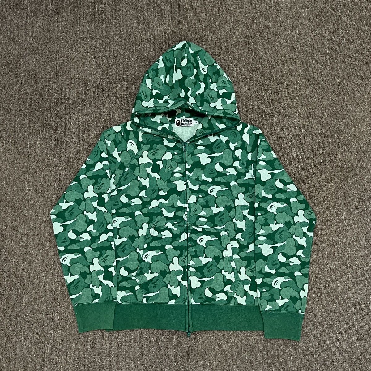 Bape NFS Exclusive Camo Zip Up Hoodie