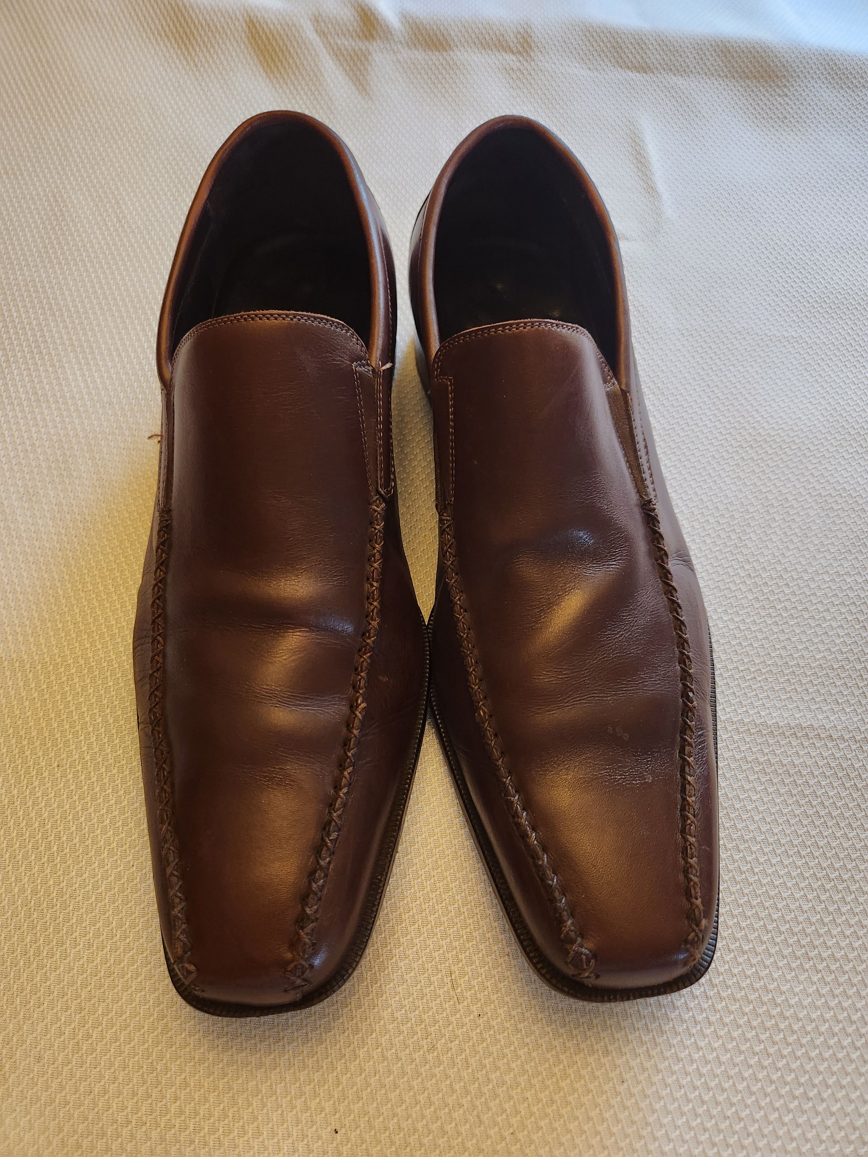 Donald J Pliner Snakeskin Loafer Men Sz US 8M / EU 40.5 Tan and Brown Points Toe Donald Pliner Men main image 3