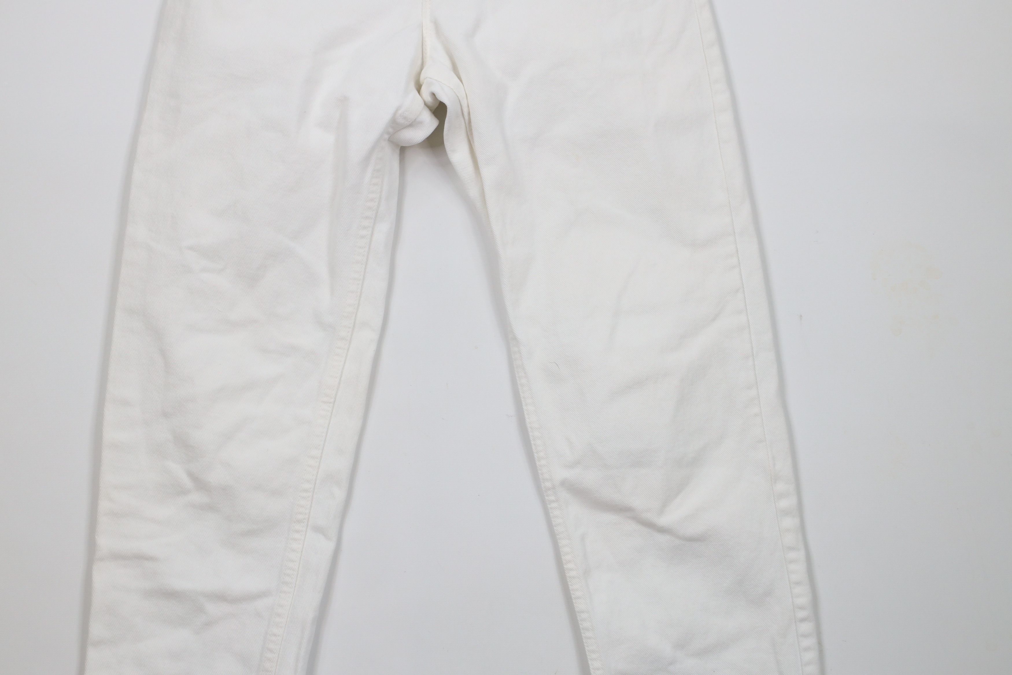 Levi's × Vintage Vintage 90s Levis 550 Fit Tapered Leg Denim Jeans White USA Size 28" / US 6 / IT 42 - 3 Thumbnail