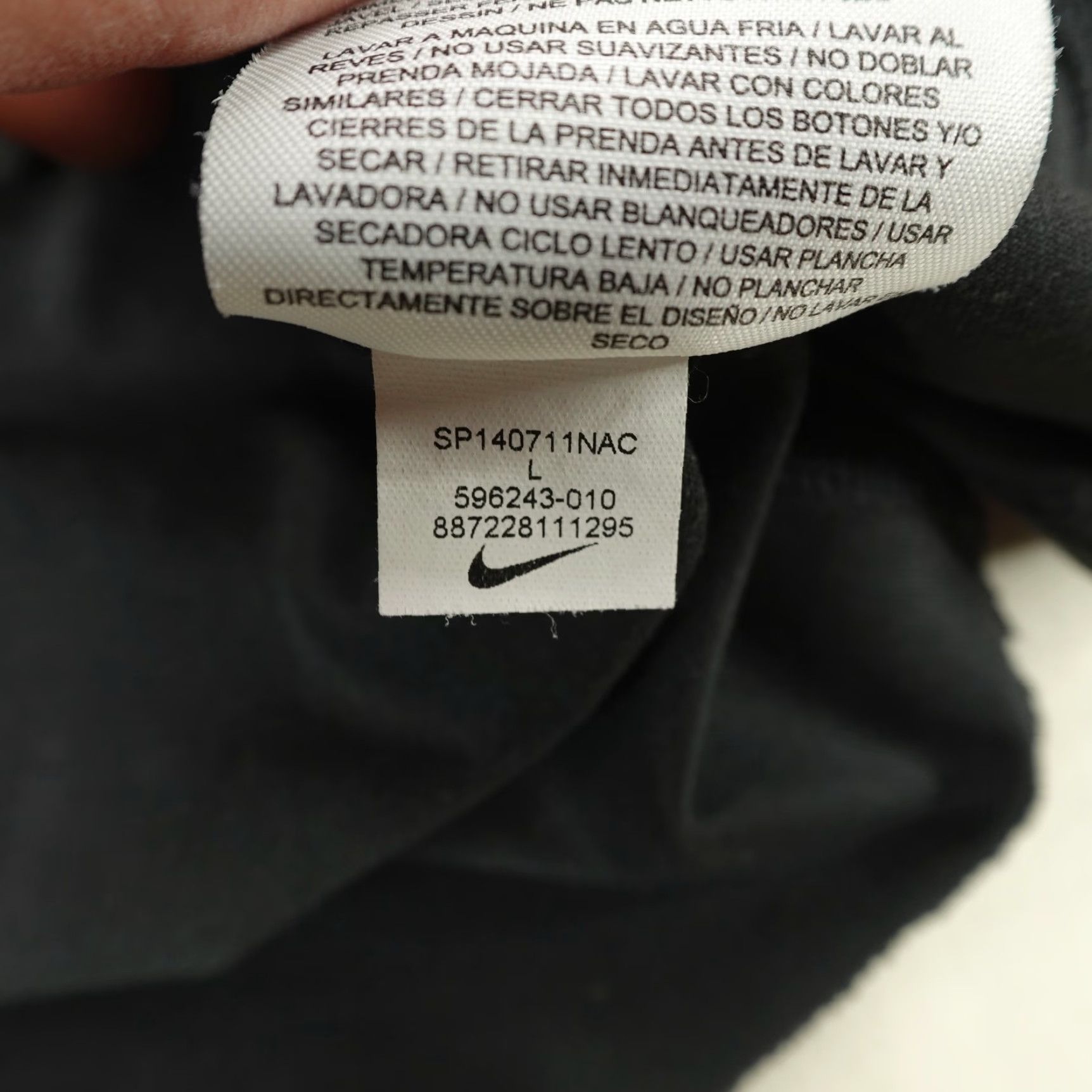 Nike Nike Jacket Large Black Gray Camo Running Reflective Element 1/4 Zip Womens Size L / US 10 / IT 46 - 5 Thumbnail