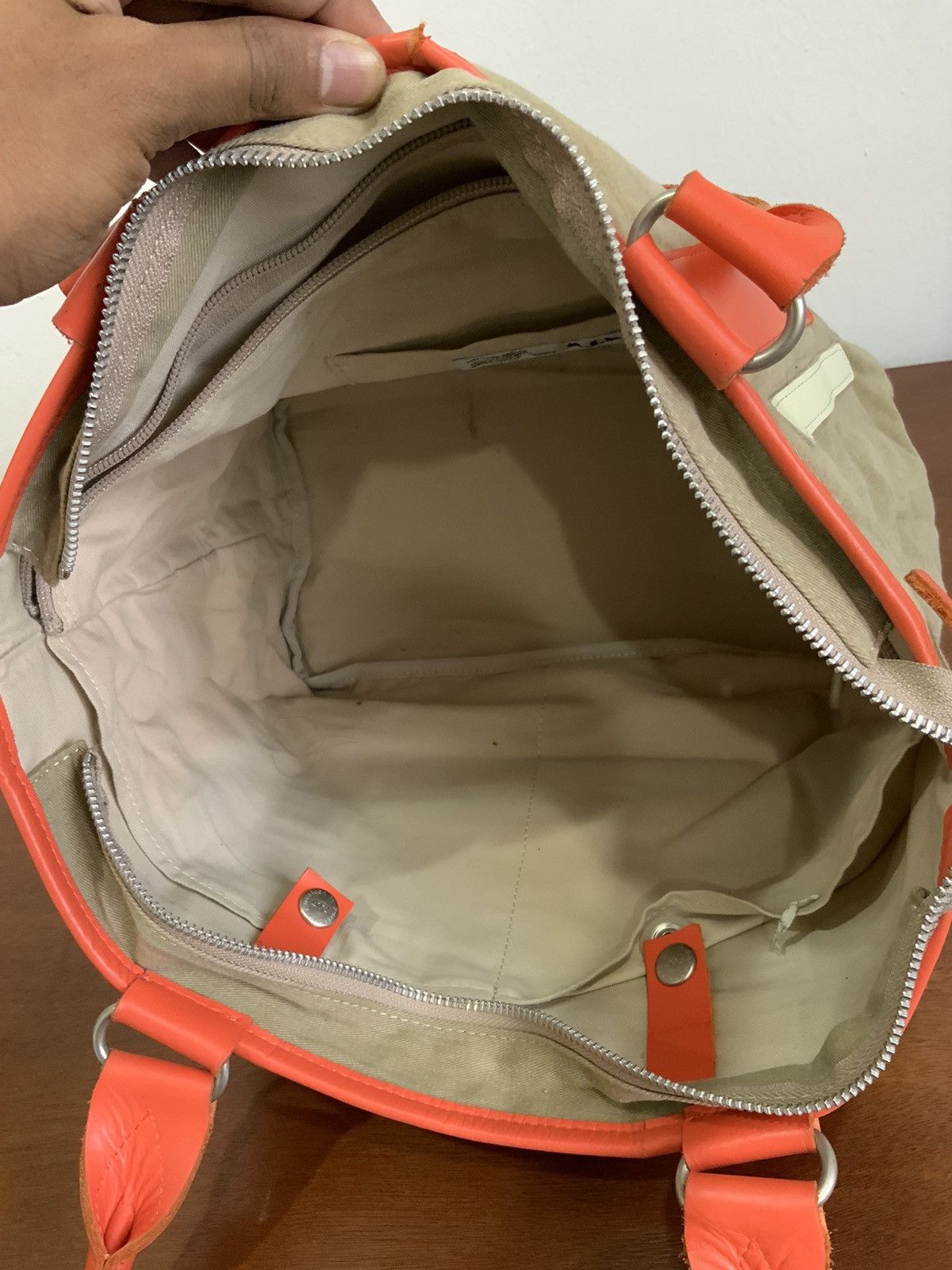 If Six Was Nine American in Paris AIP Orange Handle Bag Size ONE SIZE - 10 Thumbnail