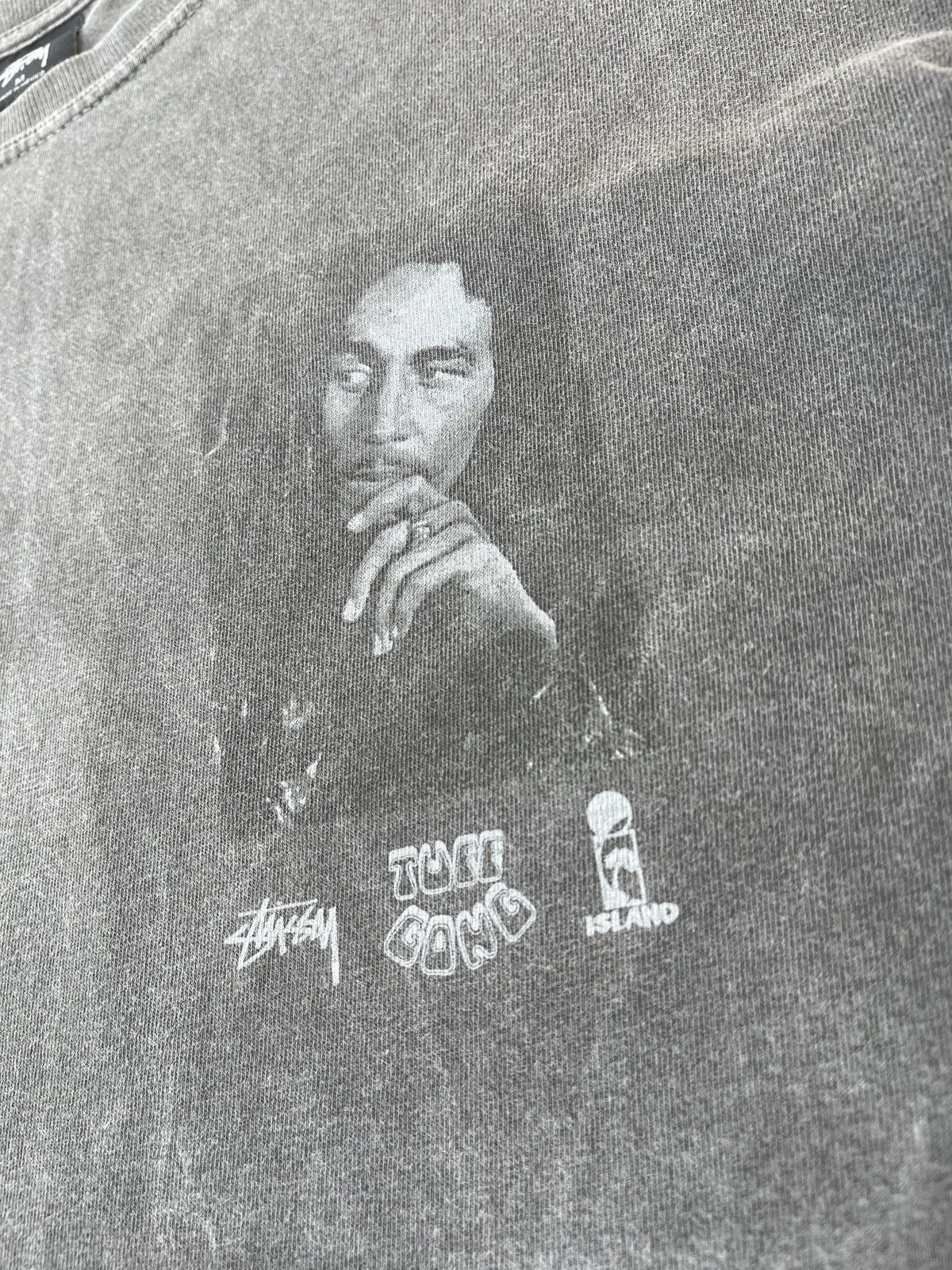 Bob Marley × Stussy × Vintage Vintage Stussy x Bob Marley Herbsman Pigment Collaboration Size US M / EU 48-50 / 2 - 6 Thumbnail