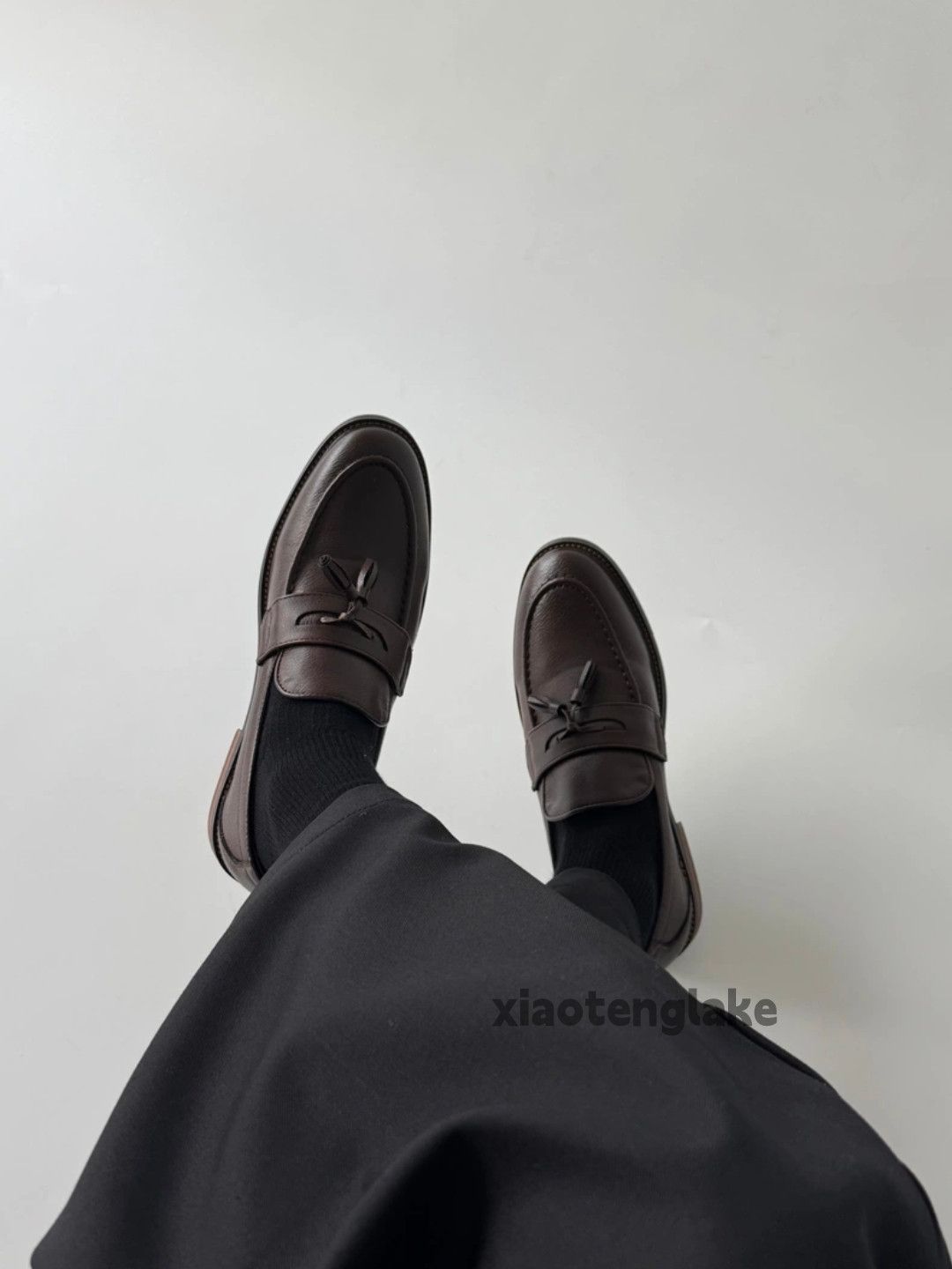 Vintage Unisex outdoor utility workwear loafer tassel shoes Size US 7 / EU 40 - 2 Thumbnail