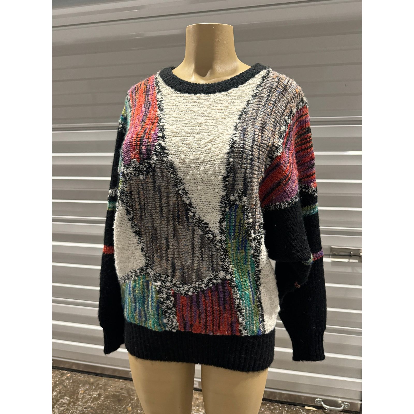 Vintage Vintage 1980s Sweater Size M / US 6-8 / IT 42-44 - 2 Thumbnail