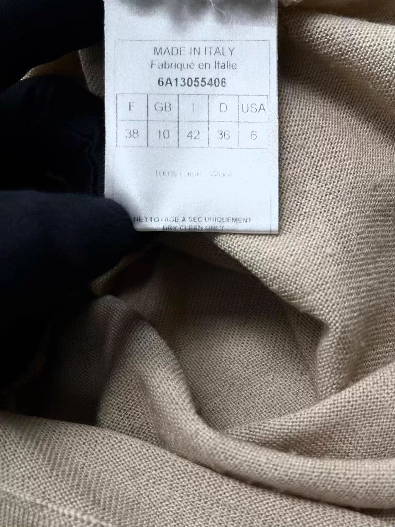 Dior Dior Runway Cashmere Embroidered CD Turtleneck Sweater 38 Size XL / US 12-14 / IT 48-50 - 5 Thumbnail