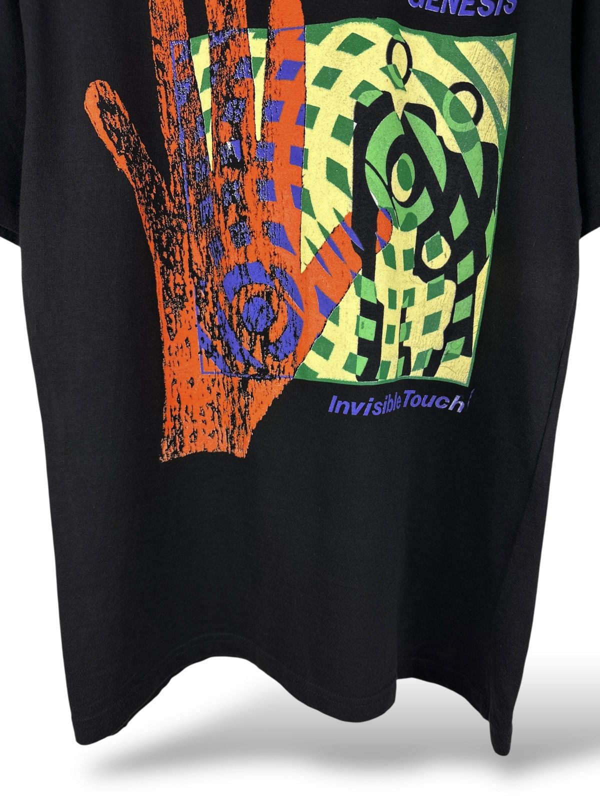 Band Tees Vintage 1987 Genesis ‘Invisible Touch’ World Tour T-Shirt Size US M / EU 48-50 / 2 - 6 Thumbnail