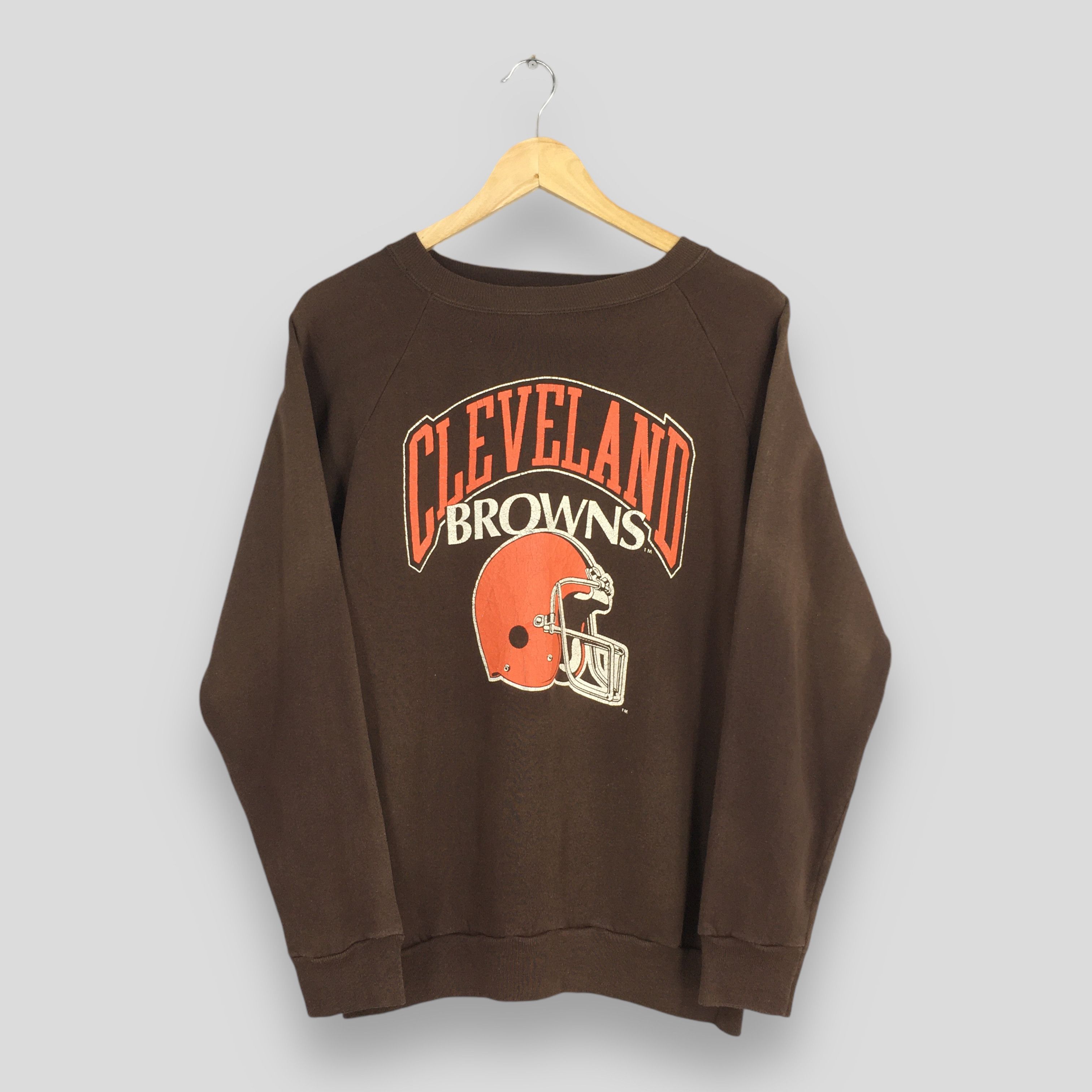 Vintage 80s Champion Cleveland Browns NFL Sweatshirt XL