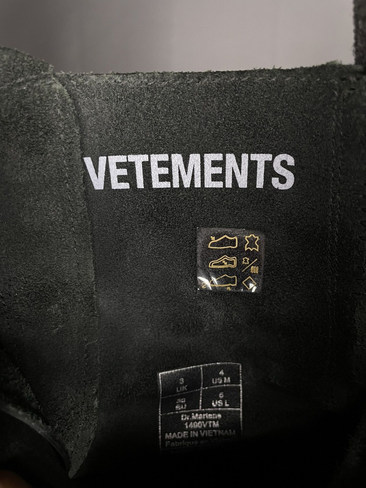 Vetements Vetements x Dr Martens Border Line Boots Size US 5 / IT 35 - 9 Thumbnail