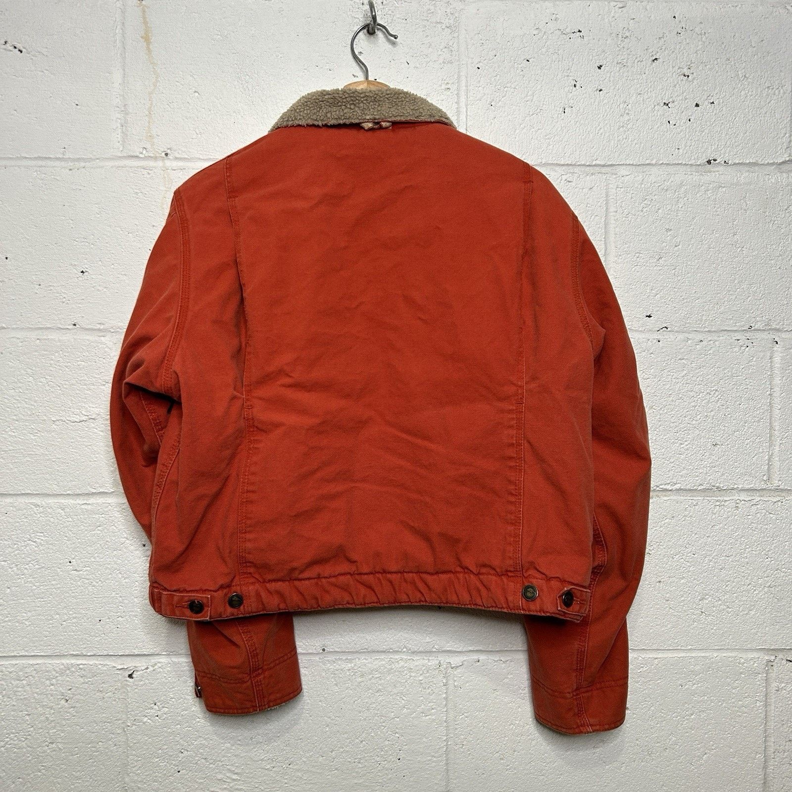 Vintage Vintage Berne Canvas Sherpa-Lined Detroit Jacket “Orange” Size M / US 6-8 / IT 42-44 - 2 Thumbnail