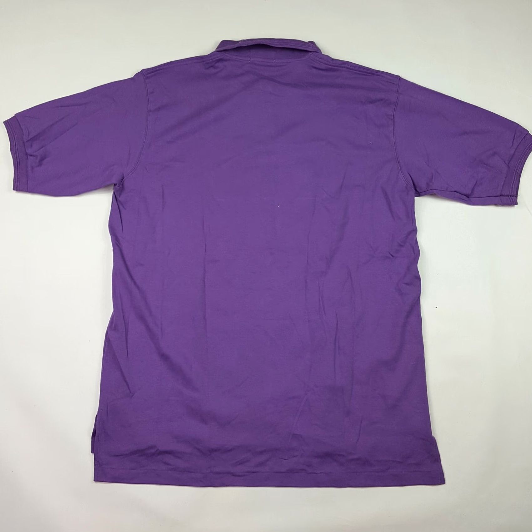 Vintage VINTAGE Tommy Armour Polo Shirt Polo Shirt 2XL Purple Mens 90s Preppy Grunge Short Sleeve Knit Cotton Solid Collar Swing Tag Size US XXL / EU 58 / 5 - 4 Thumbnail