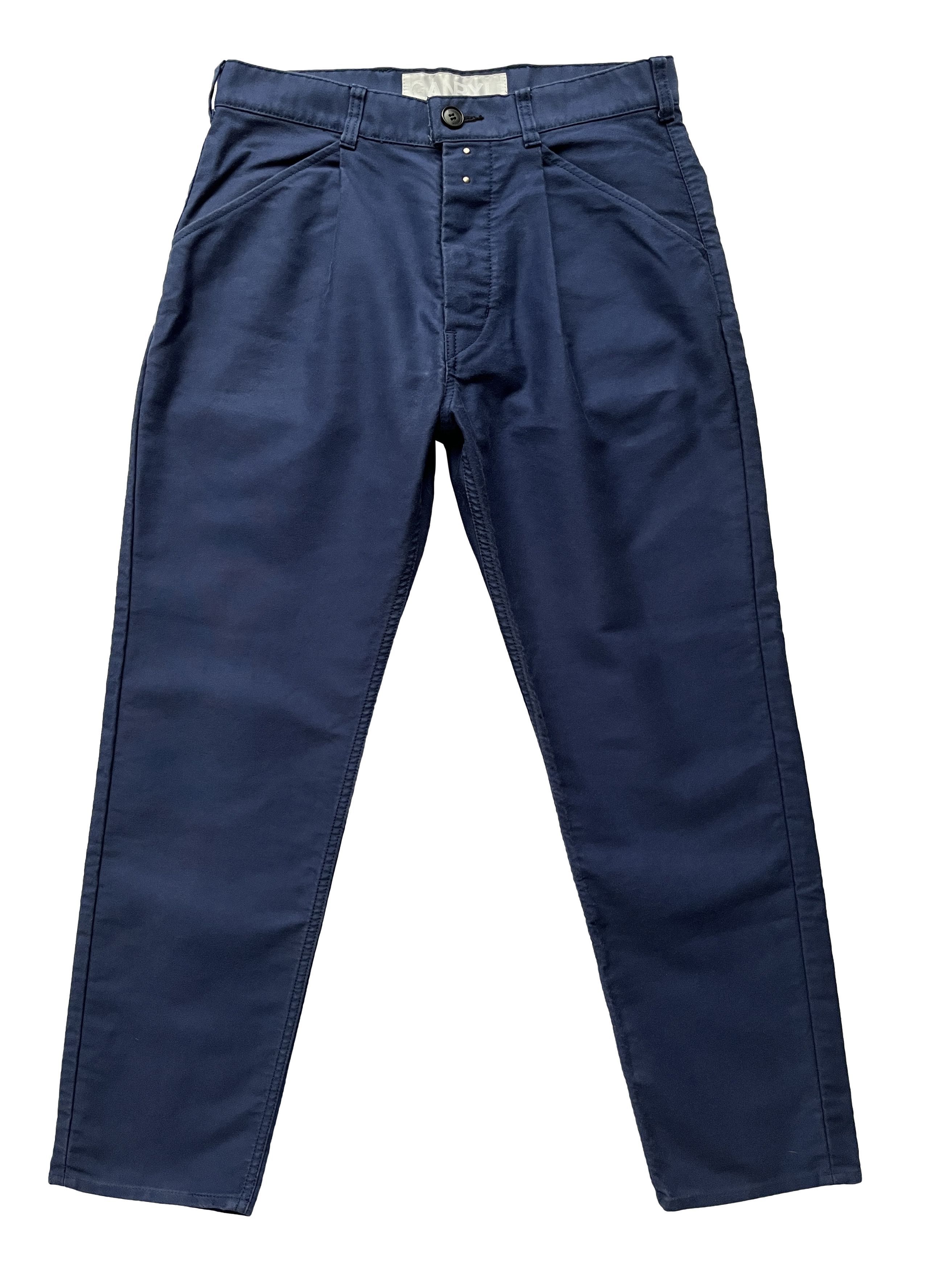 image of Comme Des Garcons x Ganryu 2016 Ganryu Comme Des Garçons Pants Trousers in Blue (Size 30)