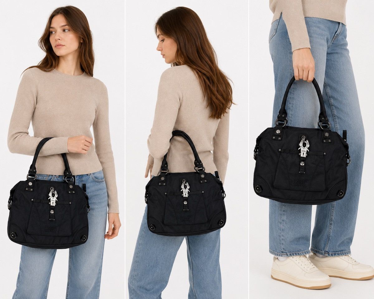 George Gina & Lucy George Gina & Lucy Bahlsy Bag GGL Black Avantgarde Y2K Size ONE SIZE - 2 Thumbnail