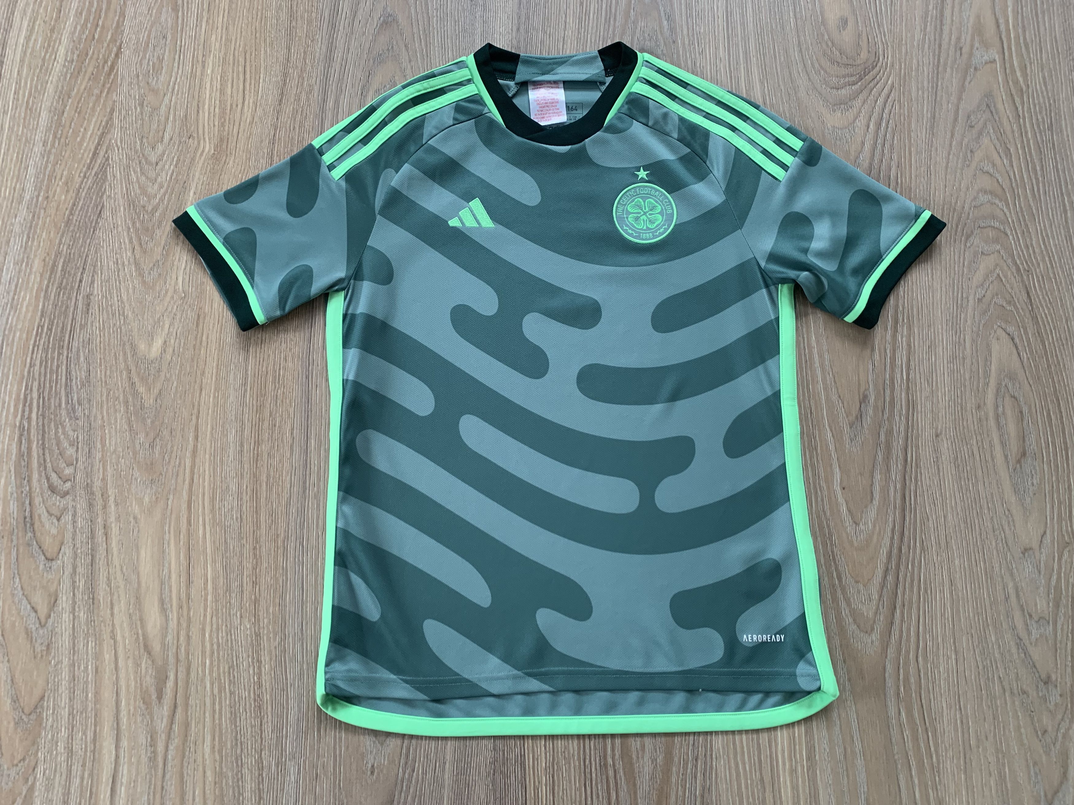 Adidas Youth Adidas Celtic FC Training Jersey 2023 Size US XXS / EU 40 - 2 Thumbnail