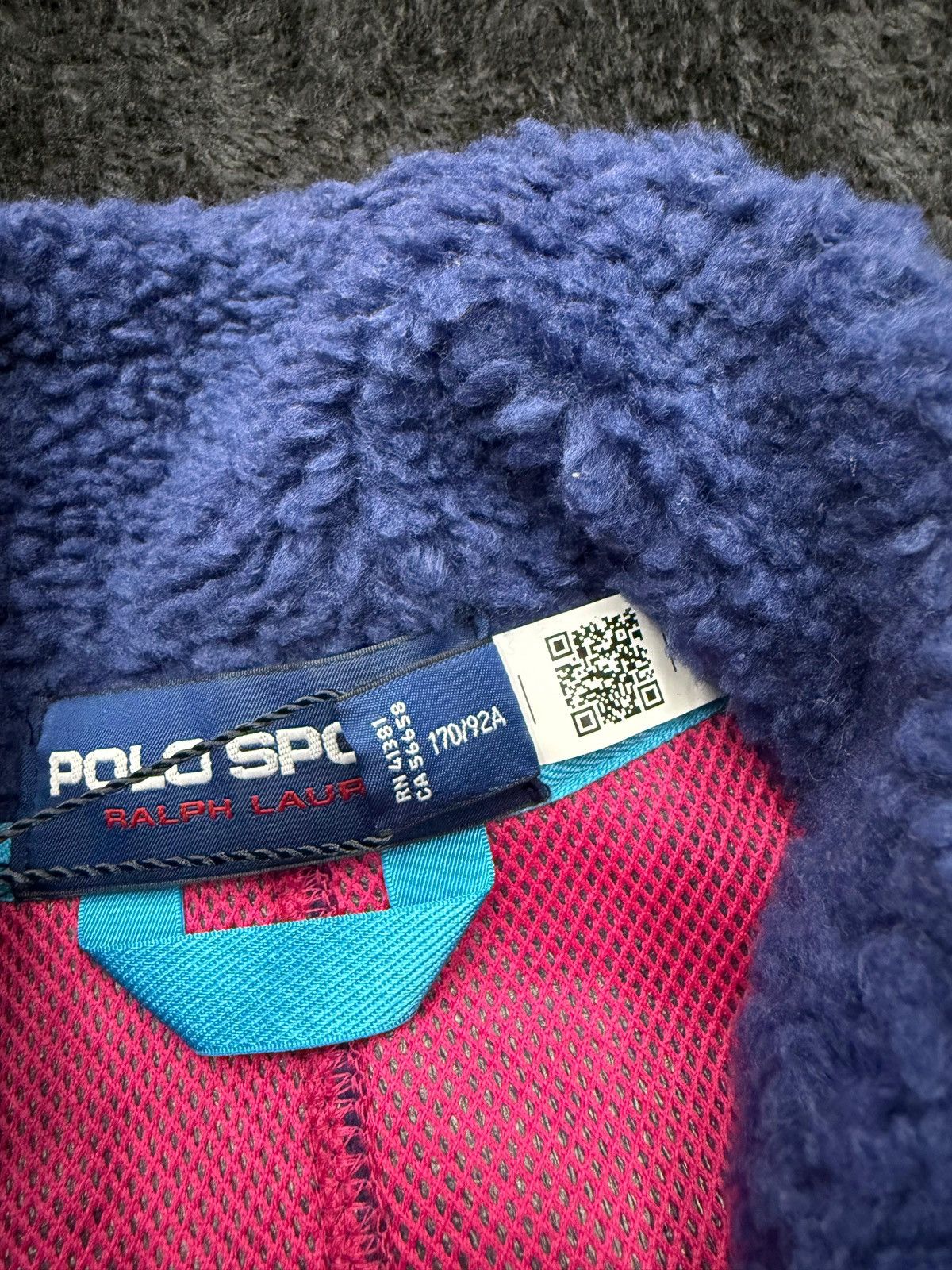 Polo Ralph Lauren Polo Ralph Lauren Stacked Polo Sport Fleece Zip Jacket Size US S / EU 44-46 / 1 - 9 Thumbnail