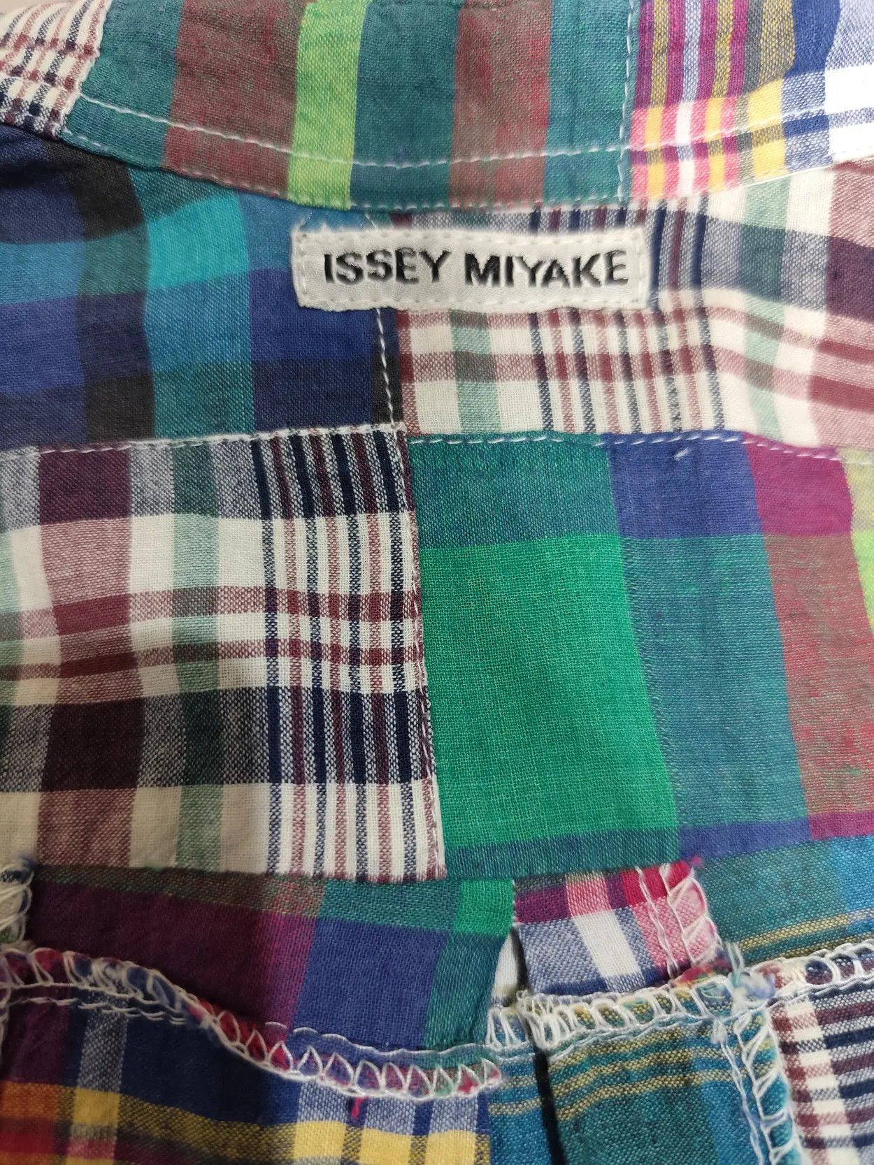 Issey Miyake Vintage issey miyake patch work button up shirt Size US M / EU 48-50 / 2 - 6 Thumbnail