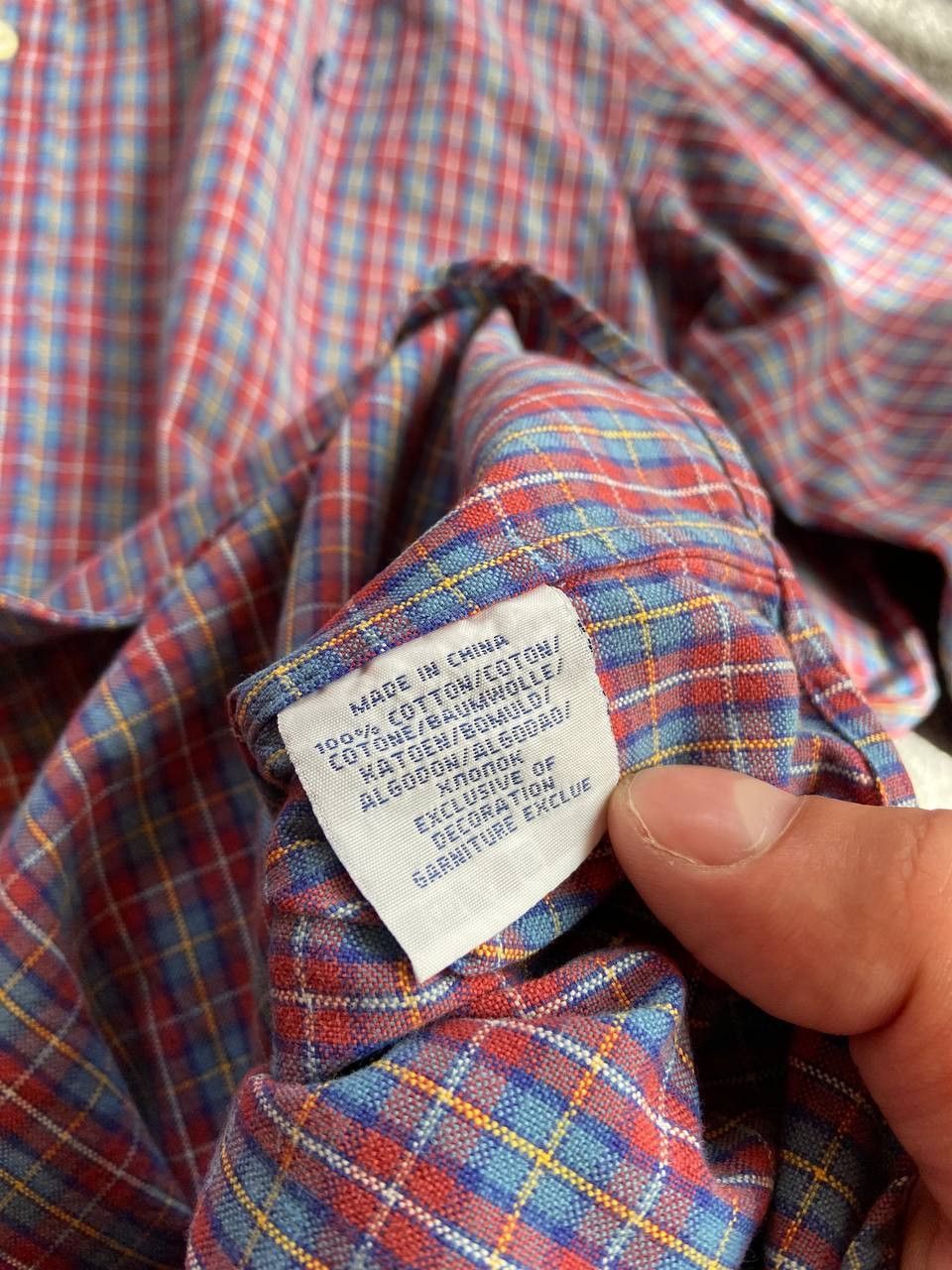 Polo Ralph Lauren Vintage Polo Ralph Lauren plaid shirt Size US XL / EU 56 / 4 - 8 Thumbnail