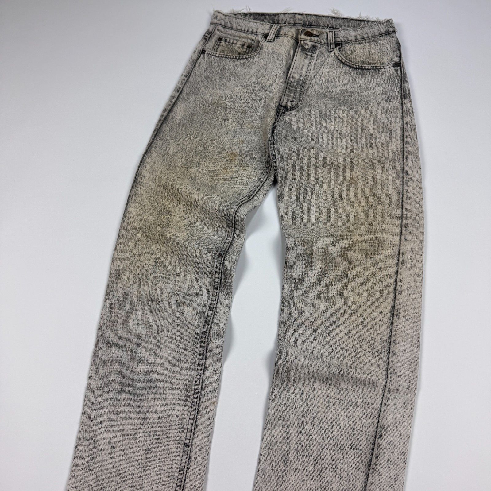 Levi's Vtg Levi's 505 Acid Wash USA Distressed Jeans 32 Size US 32 / EU 48 - 20 Thumbnail
