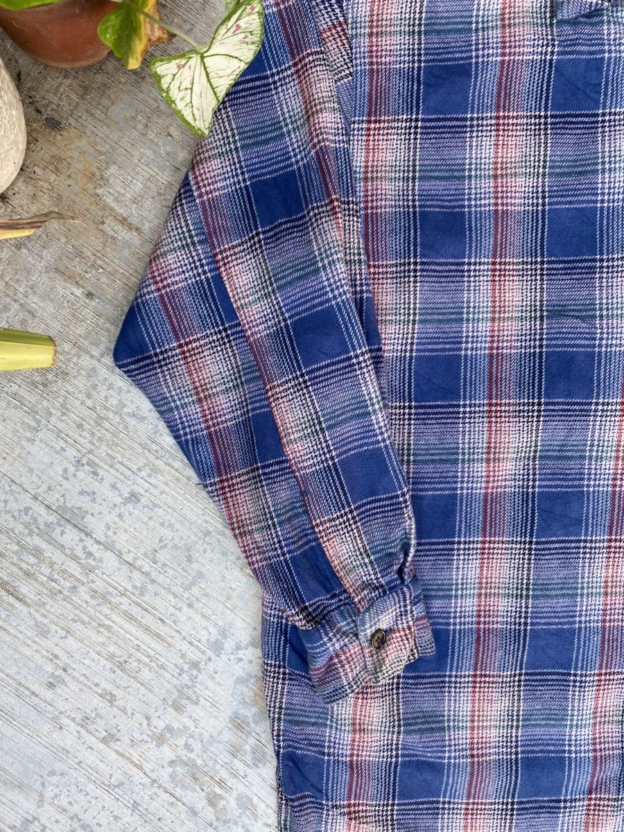 Flannel × Japanese Brand Vintage Rodeo Crown Blouses Flannel Size XL / US 12-14 / IT 48-50 - 4 Thumbnail