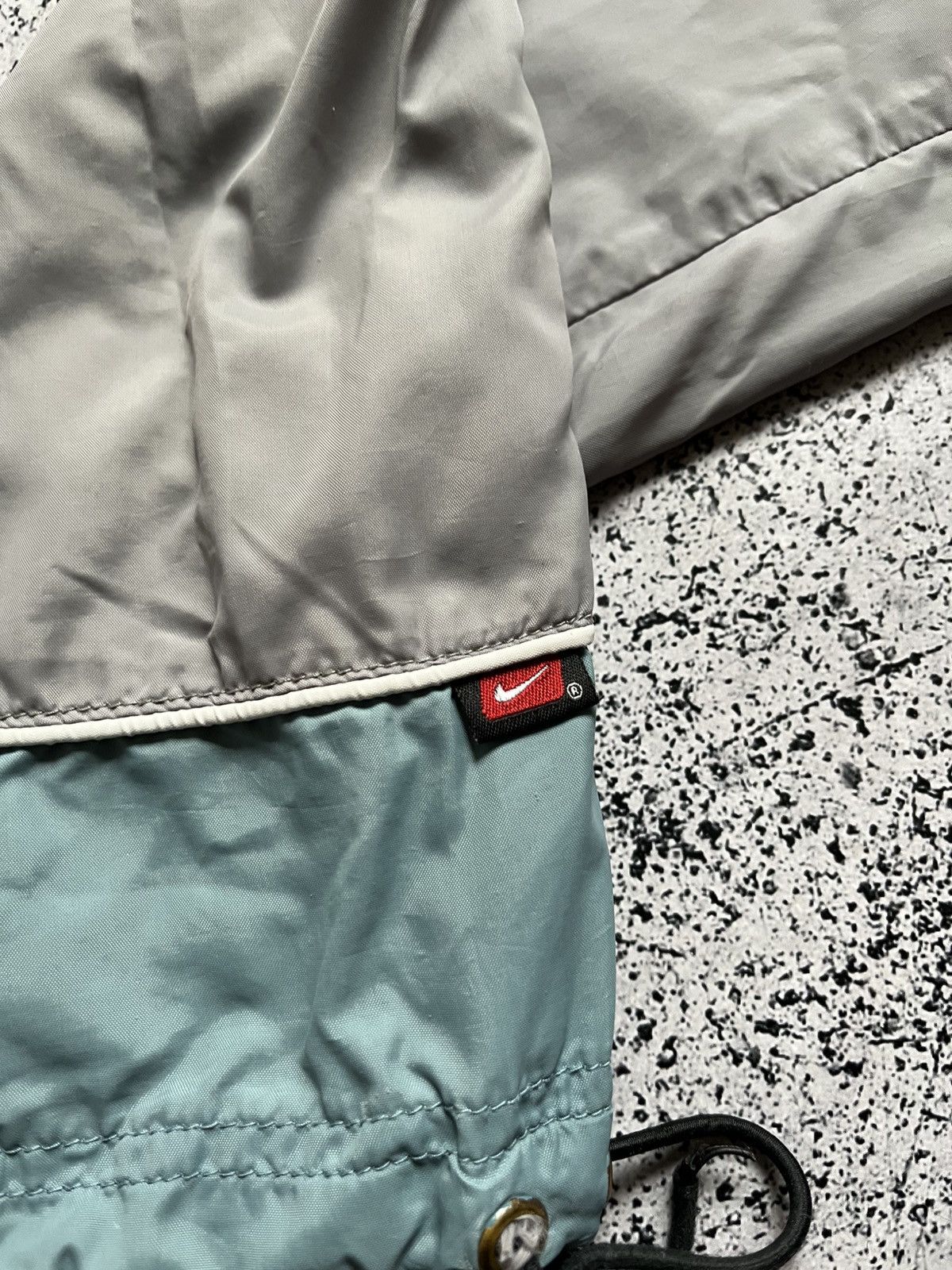 Nike Vintage Nike Drill Track Pants Mini Swoosh Baggy Joggers 90s Size US 32 / EU 48 - 3 Thumbnail