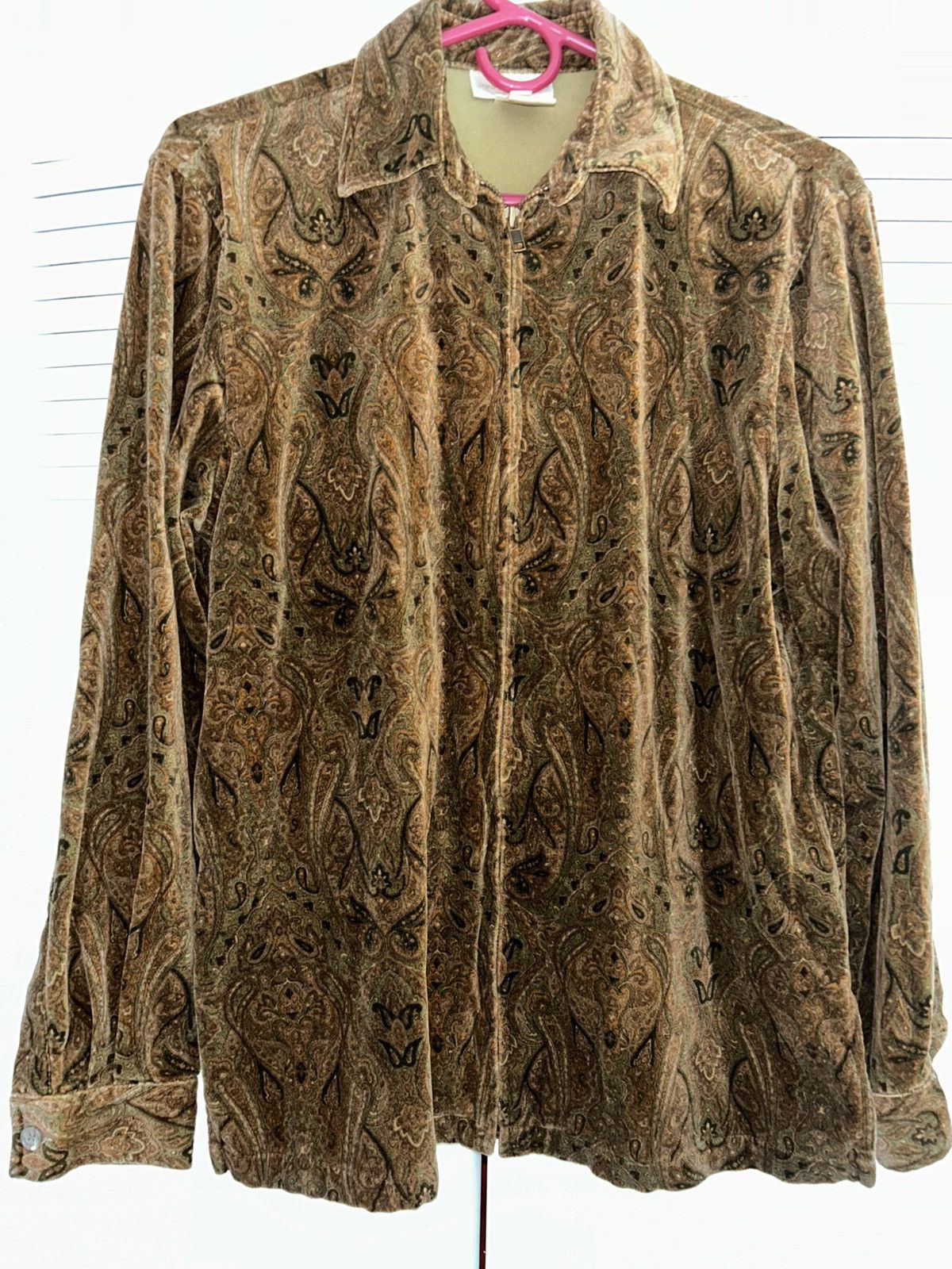 Jones New York Jones New York x Vintage Size Small Zip Up Dress Shirt Size US S / EU 44-46 / 1 - 1 Thumbnail