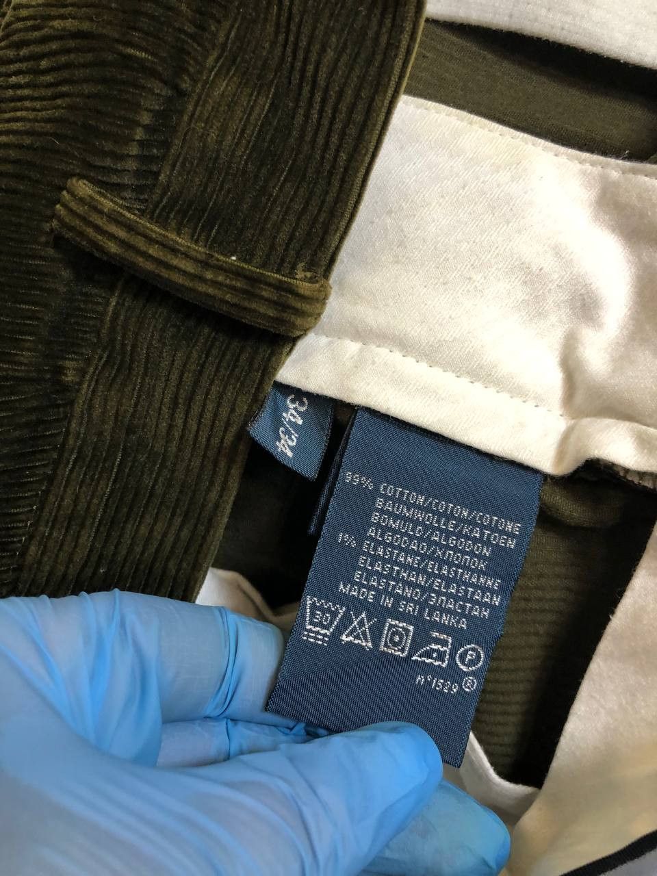 Polo Ralph Lauren Polo Ralph Lauren Corduroy distressed Pants Vintage Size US 34 / EU 50 - 4 Thumbnail