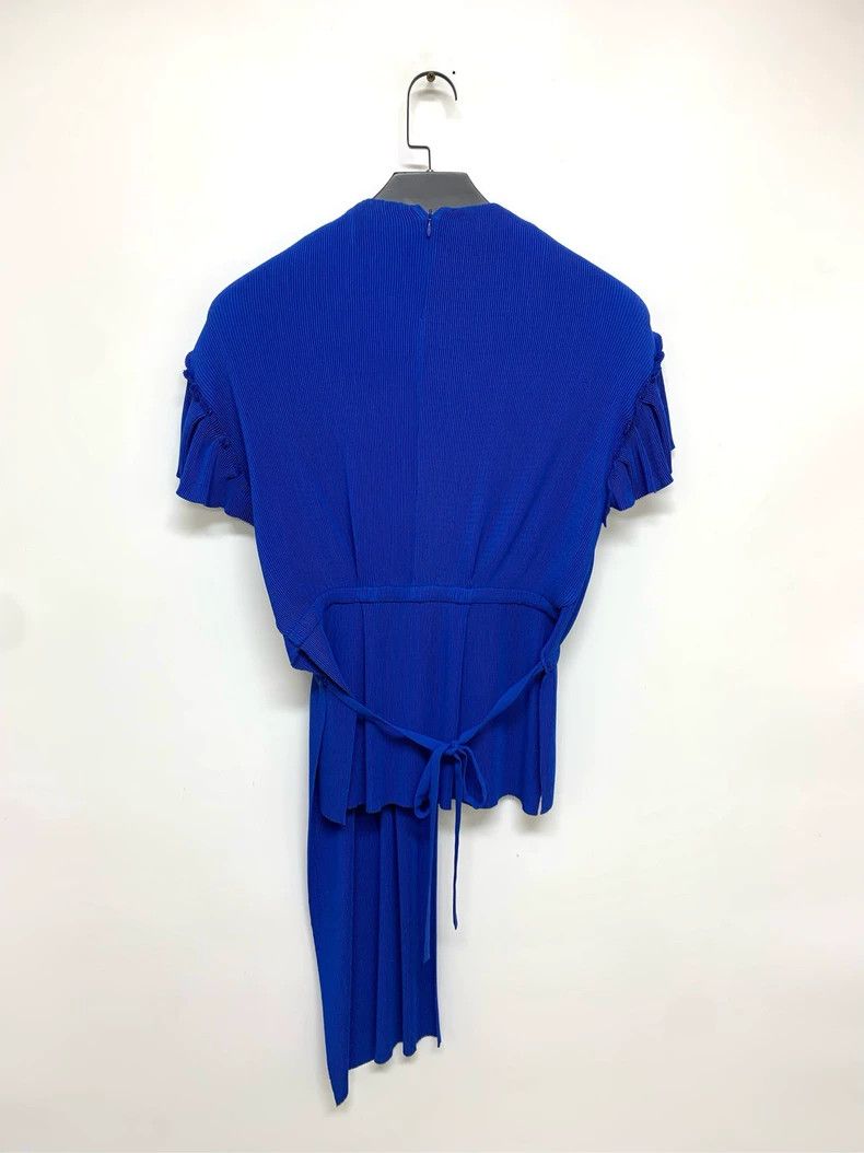 Balenciaga Balenciaga Blue pleated short sleeves 2505-Nextarrow Size XS / US 0-2 / IT 36-38 - 8 Thumbnail
