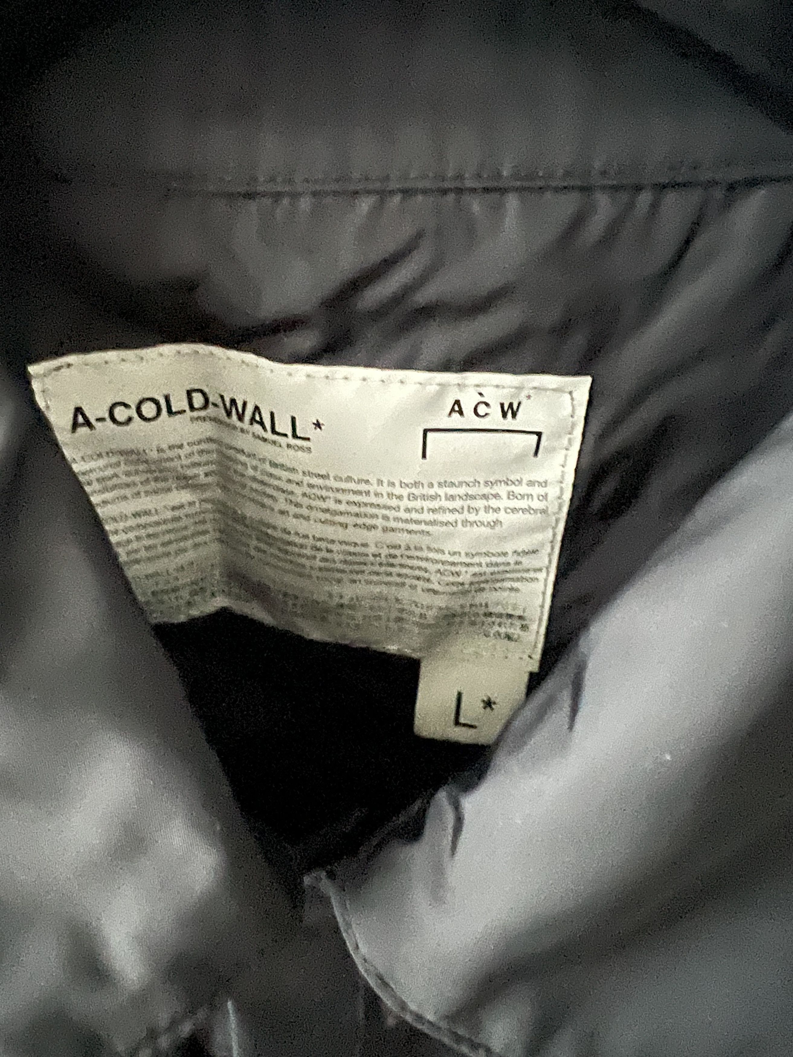 A-COLD-WALL* Short Sleeve Nylon Polo Size US L / EU 52-54 / 3 - 3 Thumbnail