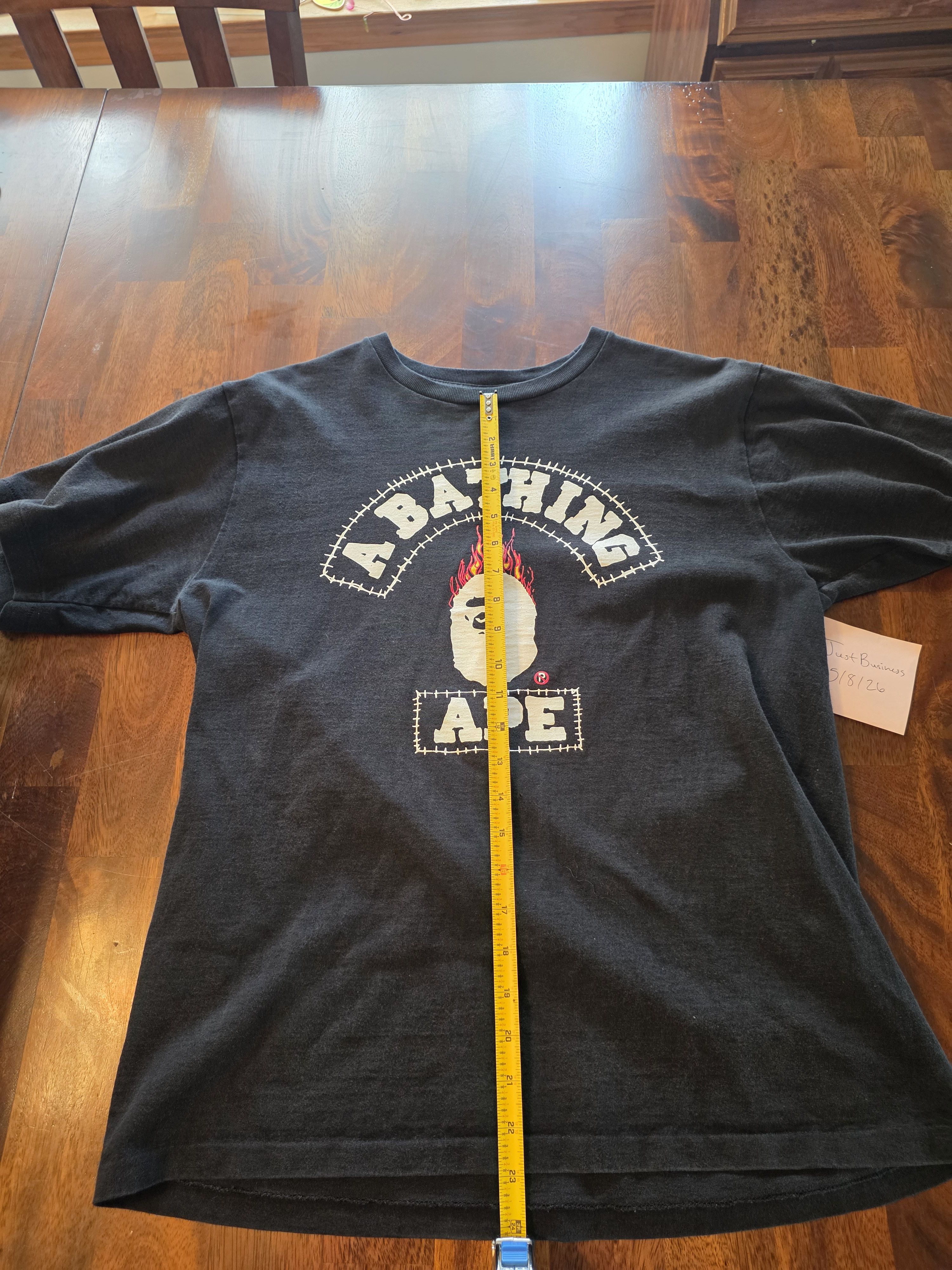 Bape Bape x Travis Scott 10th Anniversary Tee Size US L / EU 52-54 / 3 - 4 Thumbnail