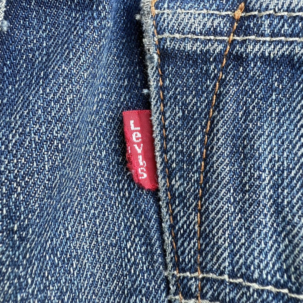 Levi's LEVI’S 501 BUTTON FLY SELVEDGE JEAN DENIM PANTS Size US 31 - 13 Thumbnail