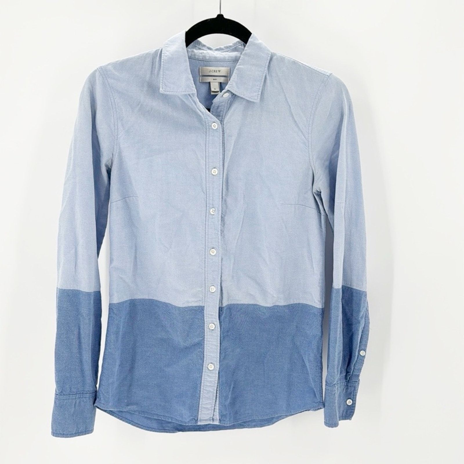 J.Crew J.Crew boy color block blue button down nautical size 0 Size XS / US 0-2 / IT 36-38 - 1 Thumbnail