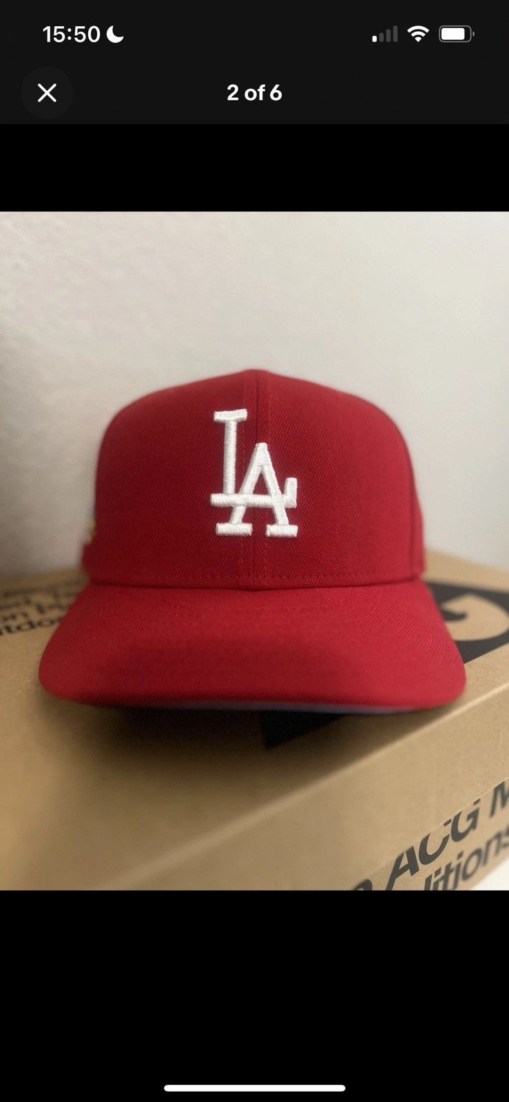 New Era Los Angeles Dodgers 2022 All-Star Game Patch Fitted Hat7 3/8 Size ONE SIZE - 2 Thumbnail