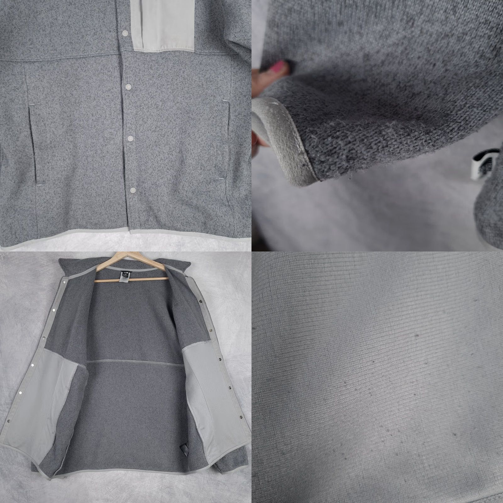 The North Face The North Face Front Range Fleece Shacket Mens Large Gray Snap Overcoat Jackets Shacket Mens Large Gray The North Face Front Range Fleece Shacket Size US L / EU 52-54 / 3 - 8 Thumbnail