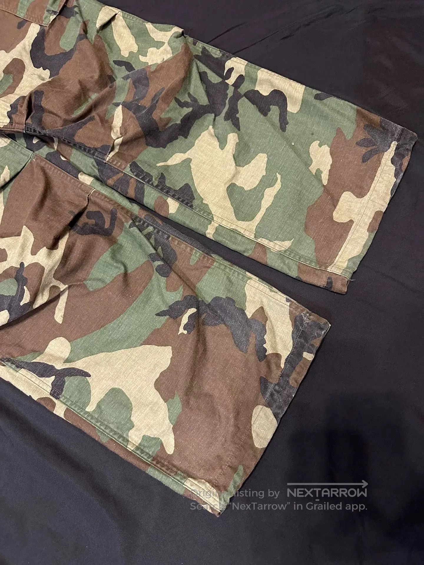 Vintage Vintage 80s M65 Camo Cargo Pants. Size US 28 / EU 44 - 3 Thumbnail