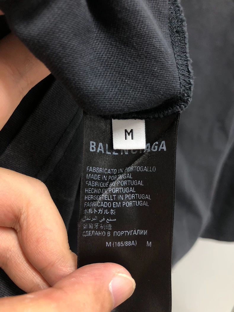 Balenciaga Balenciaga Double B Short Sleeve T-Shirt Black M Size US M / EU 48-50 / 2 - 4 Thumbnail