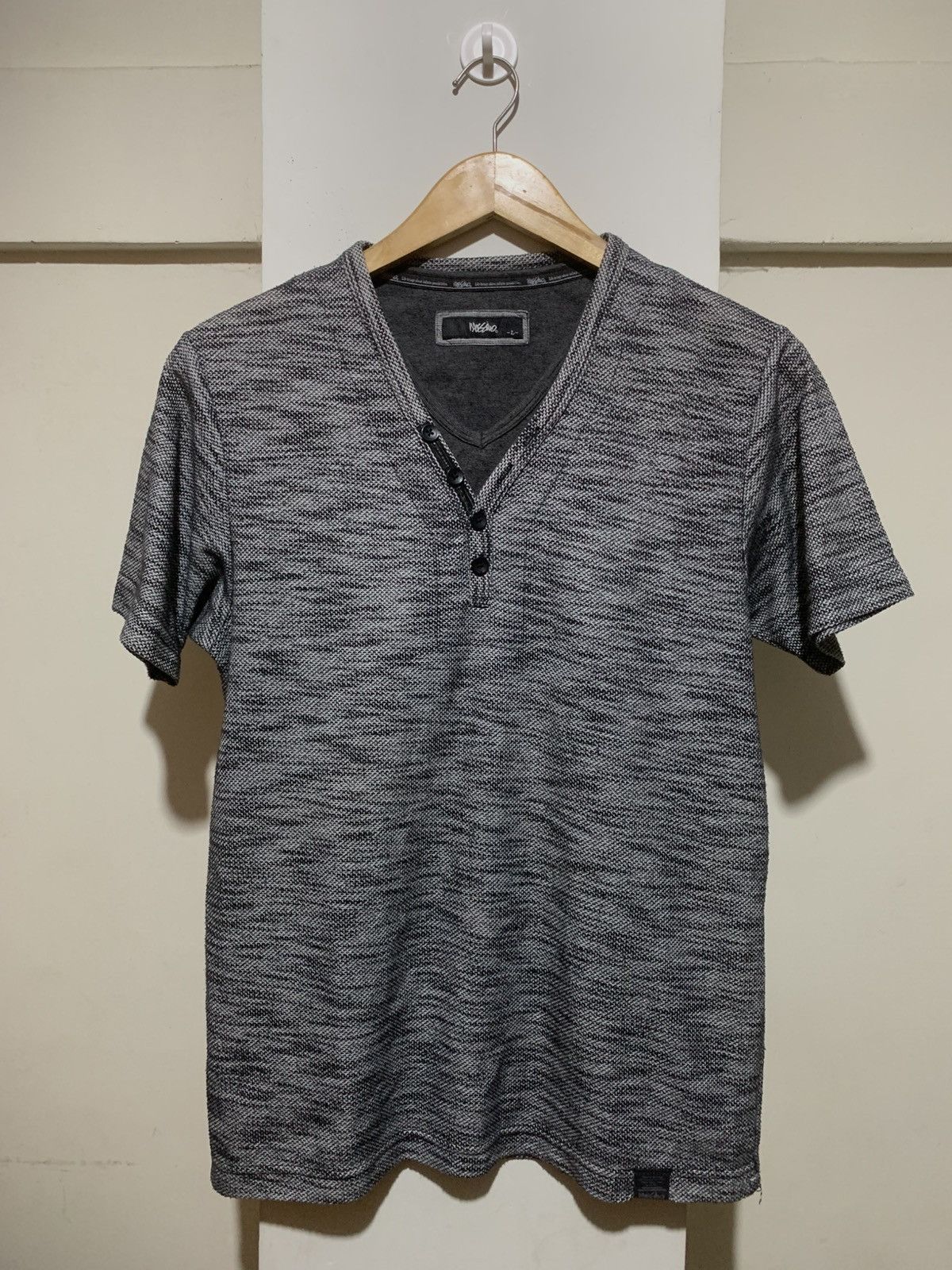 Raf Simons Japanese Mossimo Blank Double Layer Tee Shirt Size US L / EU 52-54 / 3 - 1 Thumbnail