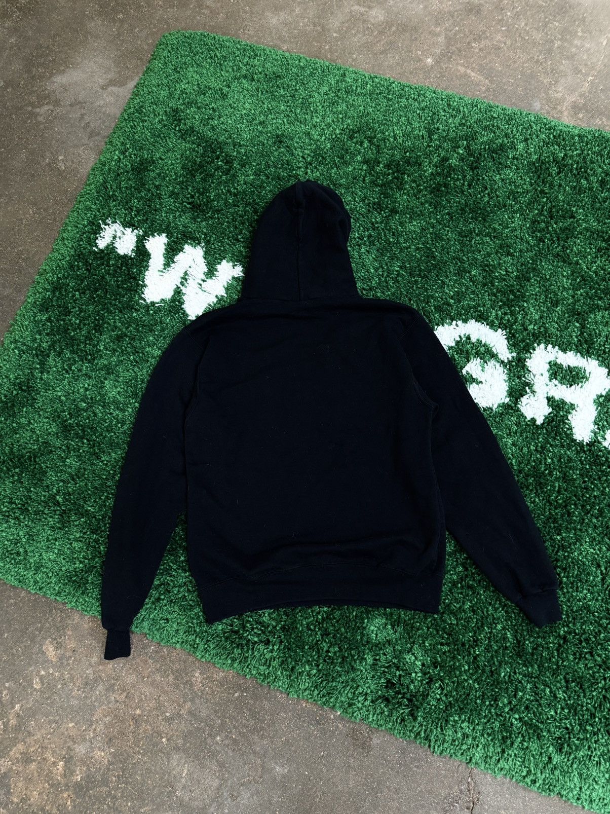 Champion × Stray Rats Stray Rats x Champion Logo Hoodie Black / Whtie Medium Size US M / EU 48-50 / 2 - 4 Thumbnail