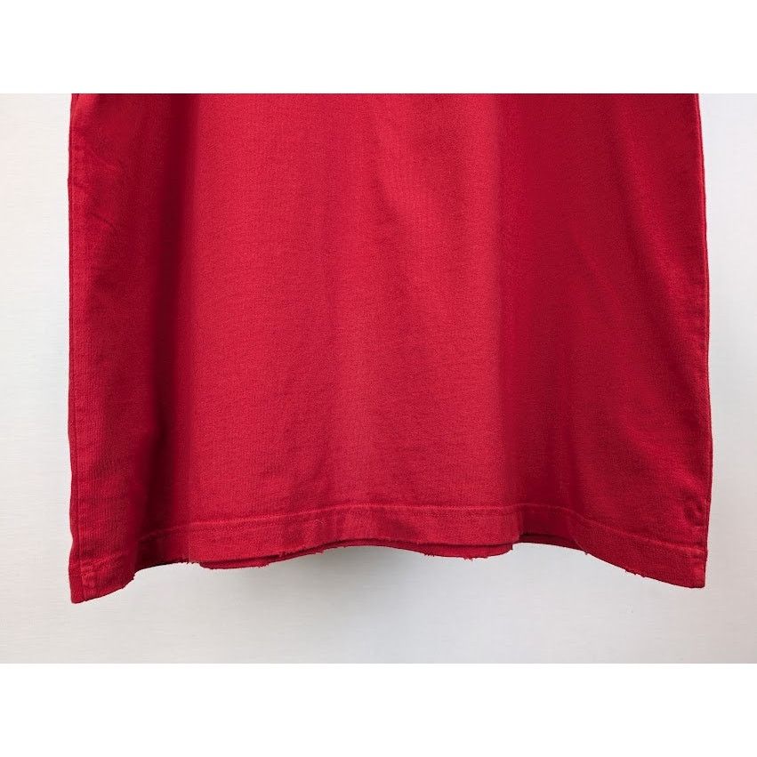 Balenciaga o1rshd1 Oversized T-Shirt in Faded Red Size US M / EU 48-50 / 2 - 12 Thumbnail