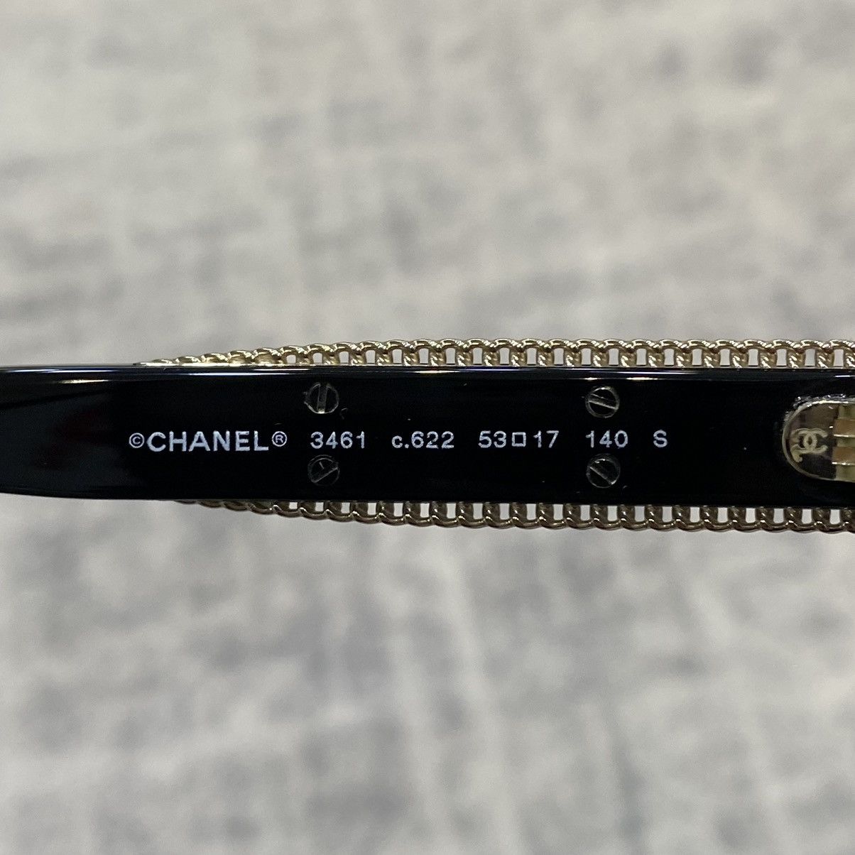 Chanel CHANEL 0CH3461 C622 BLACK Size ONE SIZE - 8 Thumbnail