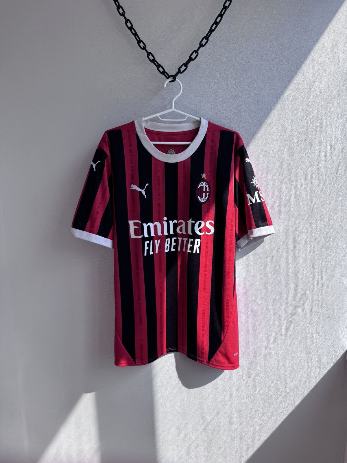 Puma Milan 2024 2025 Home Football Shirt Soccer Jersey Men Puma Size US XL / EU 56 / 4 - 1 Thumbnail