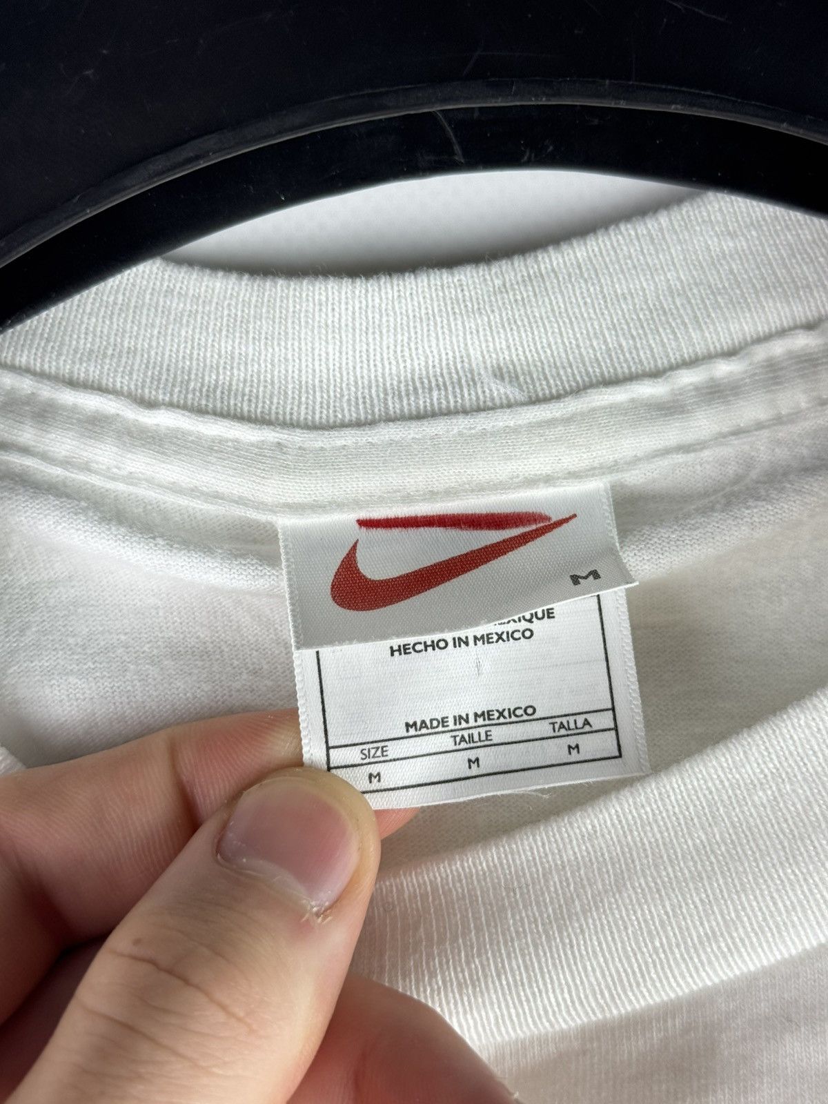 Nike Vintage 90s Nike Swoosh Logo T-Shirt Size US M / EU 48-50 / 2 - 4 Thumbnail