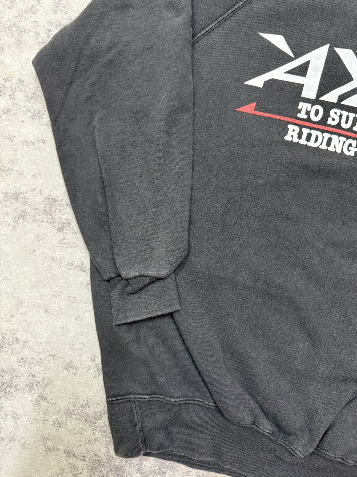 Sports Specialties Vintage AXE to support riding gear motorsports sweatshirt Size US S / EU 44-46 / 1 - 10 Thumbnail
