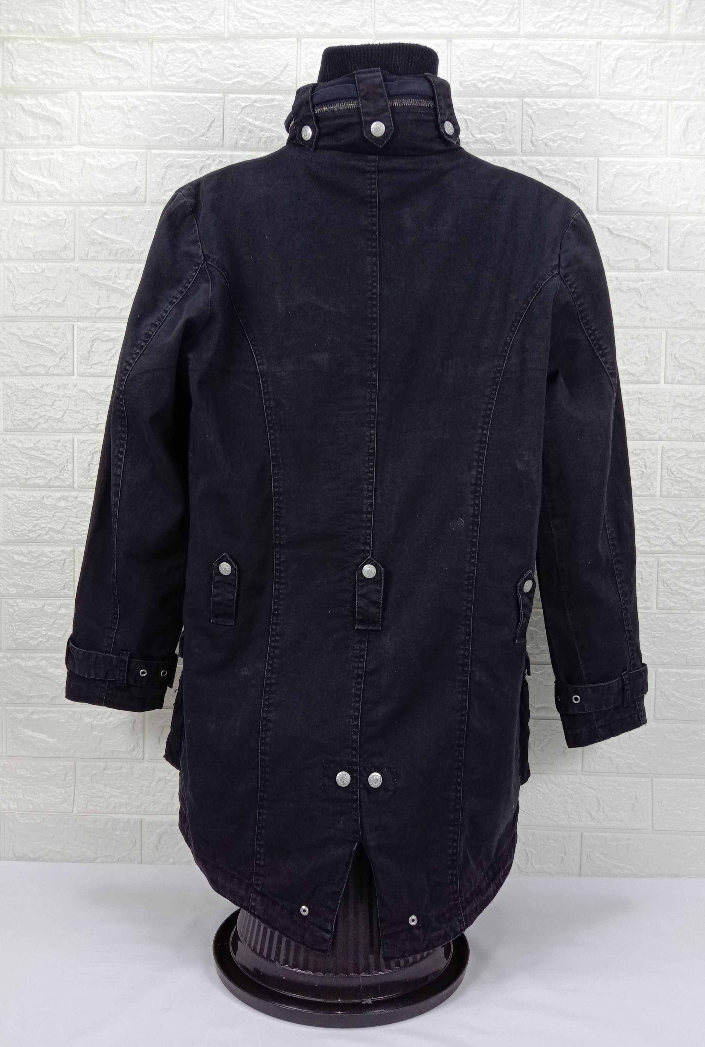 In The Attic Vintage In The Attic Punk Bondage Multi Pocket Black Jacket Size US L / EU 52-54 / 3 - 4 Thumbnail