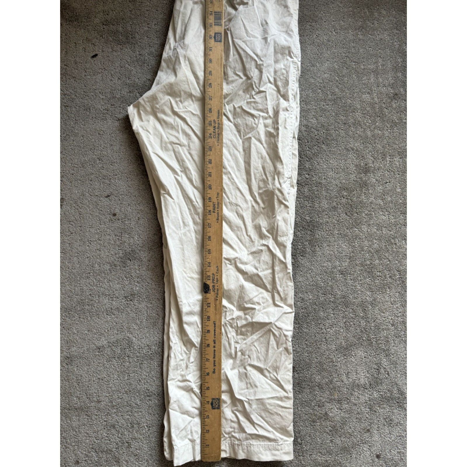 Orvis Orvis Pants Mens 36x28 Beige Flat Front Chino 5-Pocket Lightweight Breathable Casual Business Travel Regular Nylon Spandex Size US 36 / EU 52 - 7 Thumbnail